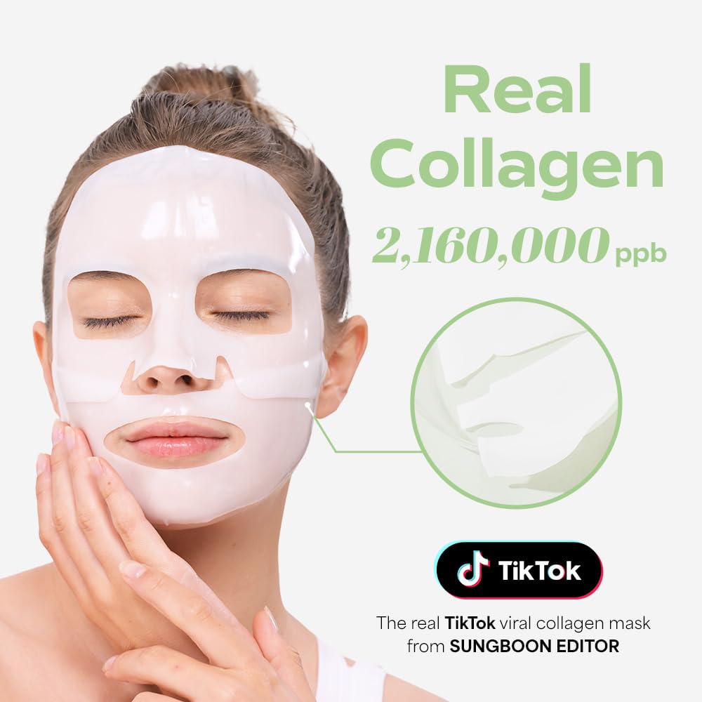 Deep Collagen Cica Teatree Soothing Mask Sungboon Editor
