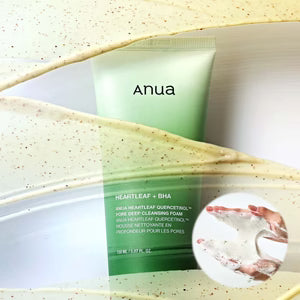 Heartleaf Quercetinol Pore Deep Cleansing Foam Anua