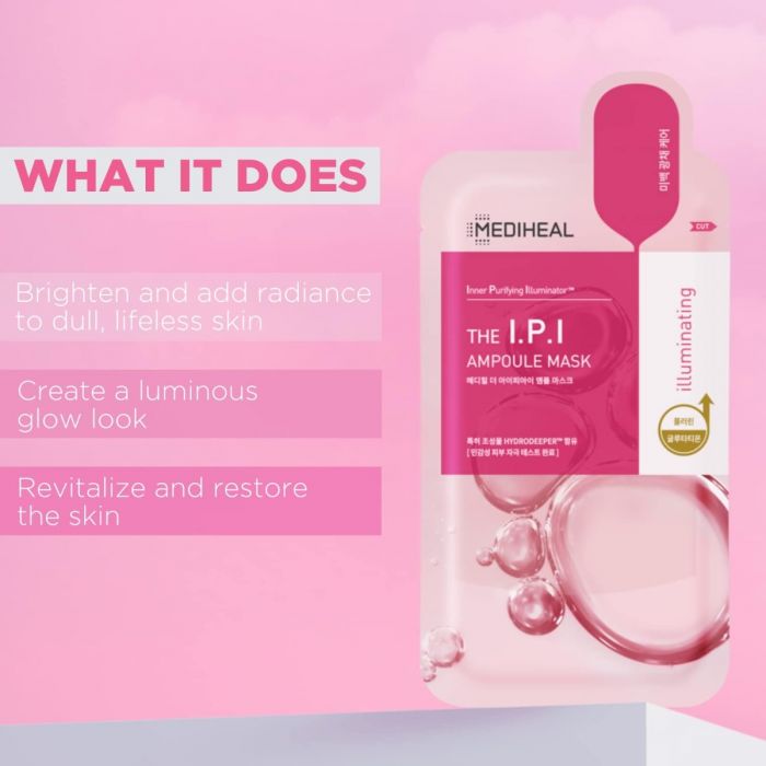 THE I.P.I BRIGHTENING AMPOULE MASK