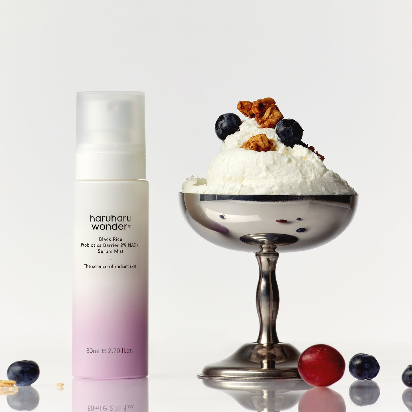 Black Rice Probiotics Barrier 2% NAD+ Serum Mist Haruharu Wonder