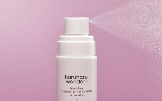 Black Rice Probiotics Barrier 2% NAD+ Serum Mist Haruharu Wonder