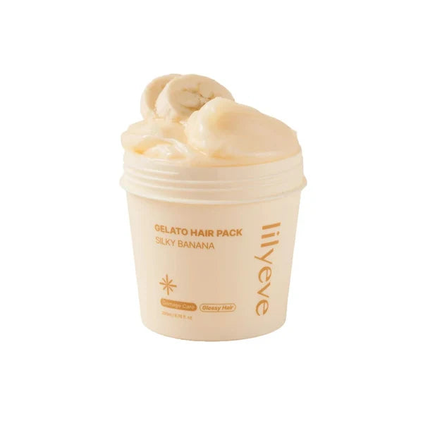 Gelato Hair Pack Silky Banana Lilyeve