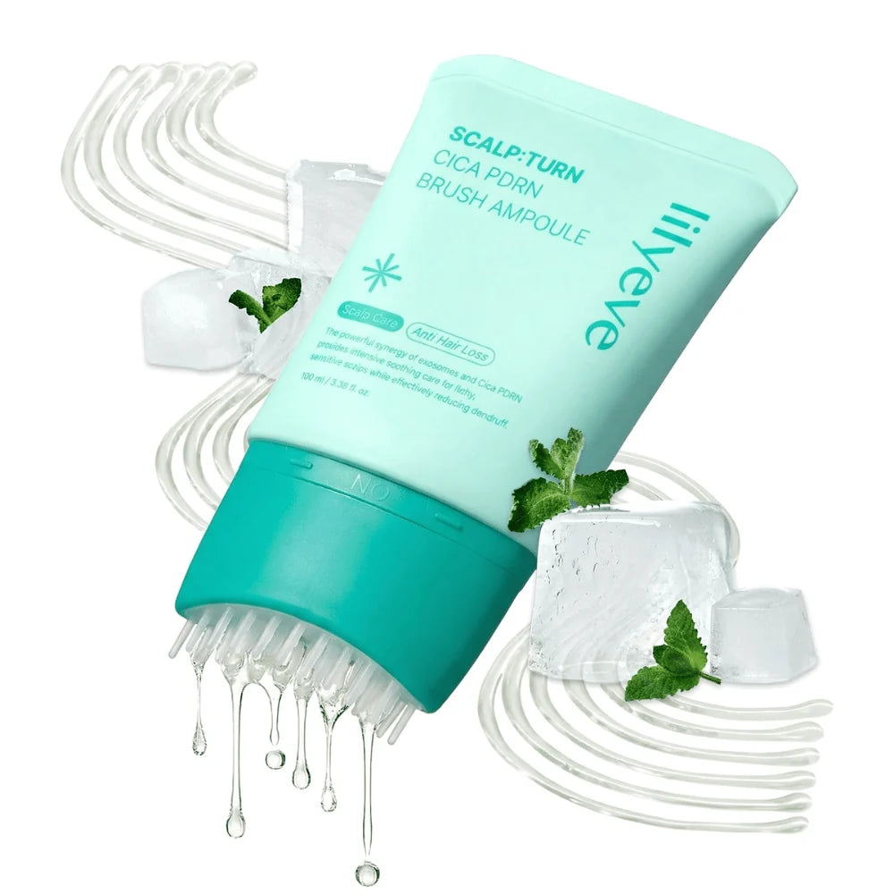 Scalp:Turn Cica PDRN Brush Ampoule Lilyeve