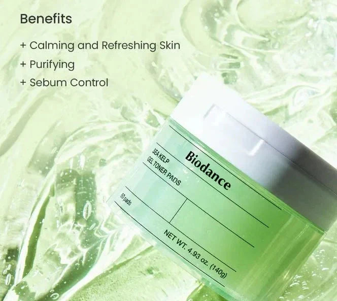Sea Kelp Gel Toner Pads Biodance