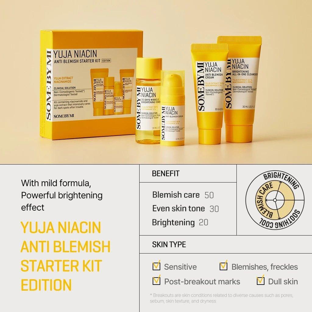 Starter Kit Yuya Niacin Anti Blemish Some By Mi