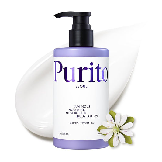 Luminous Moisture Shea Butter Body Lotion Midnight Romance Purito Seoul