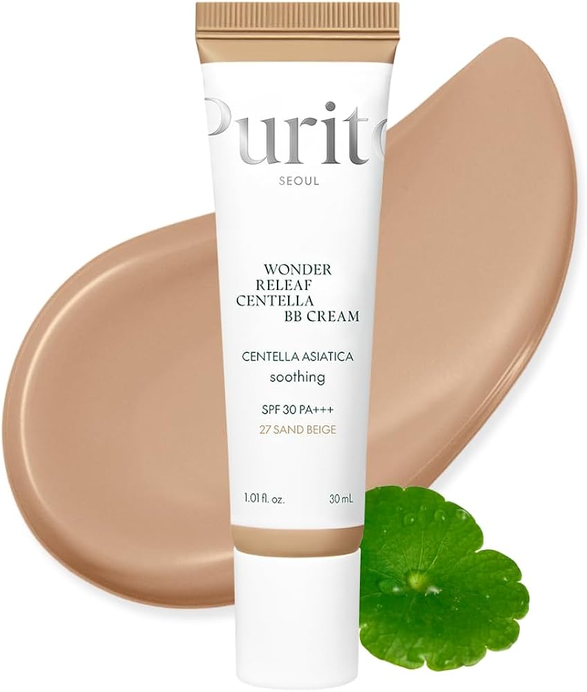 Wonder Releaf Centella BB Cream Natural Fit SPF30 PA+++ Purito Seoul