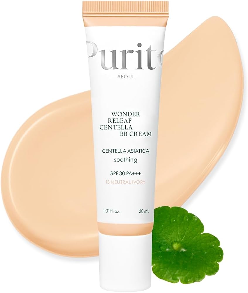 Wonder Releaf Centella BB Cream Natural Fit SPF30 PA+++ Purito Seoul