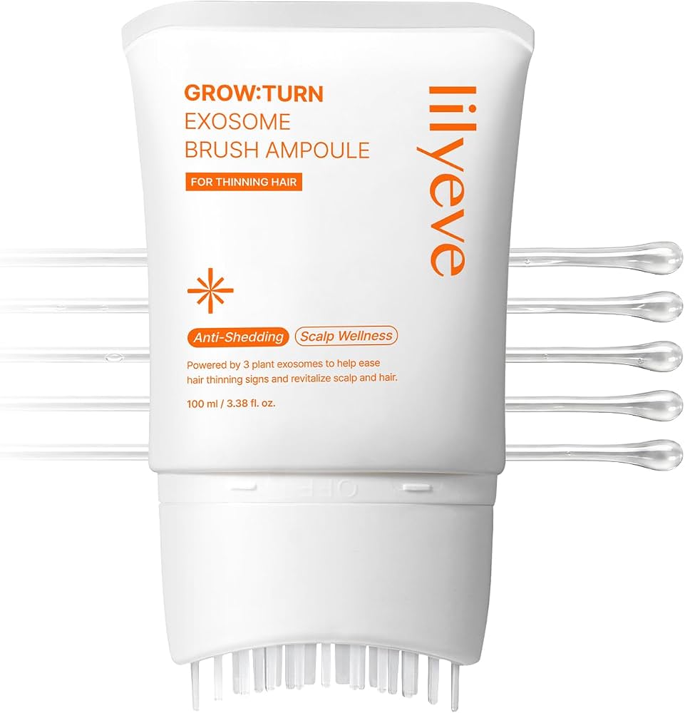 Grow:Turn Exosome Brush Ampoule For Thinning Hair Lilyeve