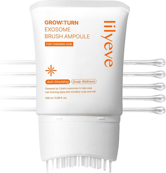 Grow:Turn Exosome Brush Ampoule For Thinning Hair Lilyeve