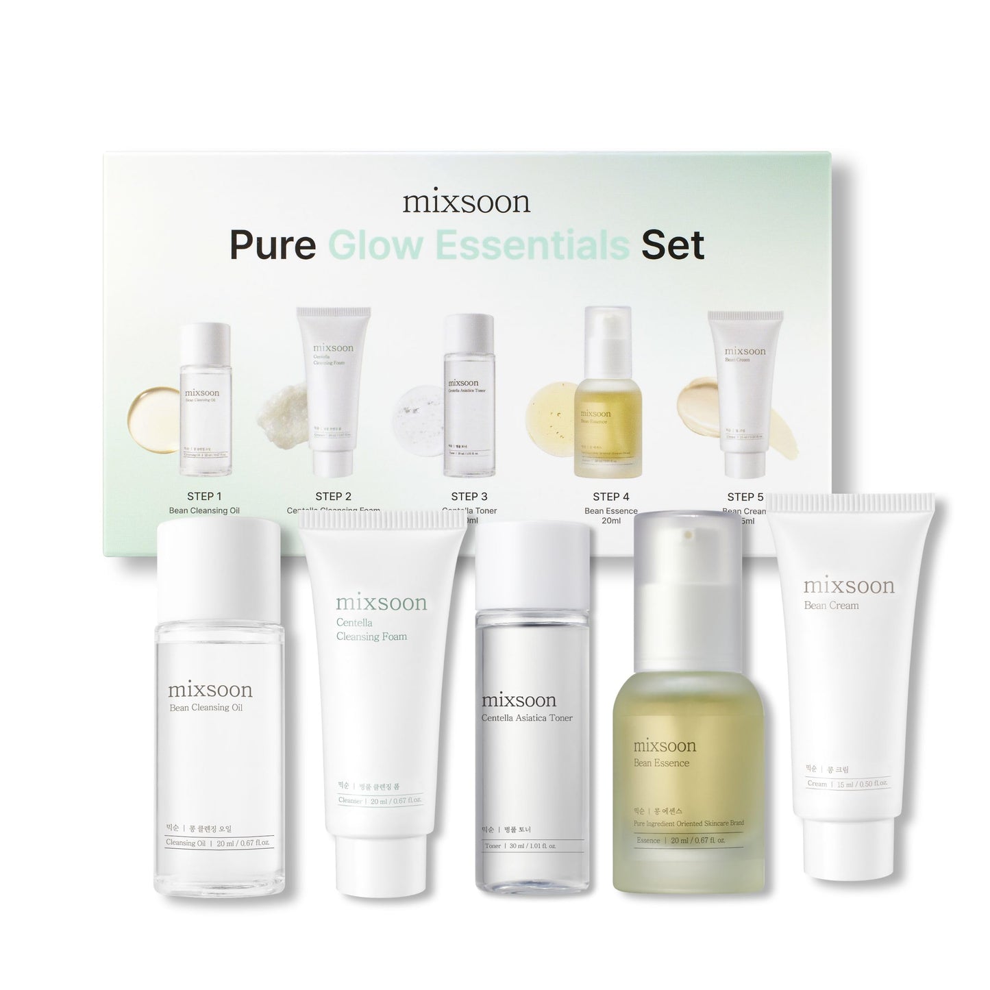 Pure Glow Essentials Set Mixsoon