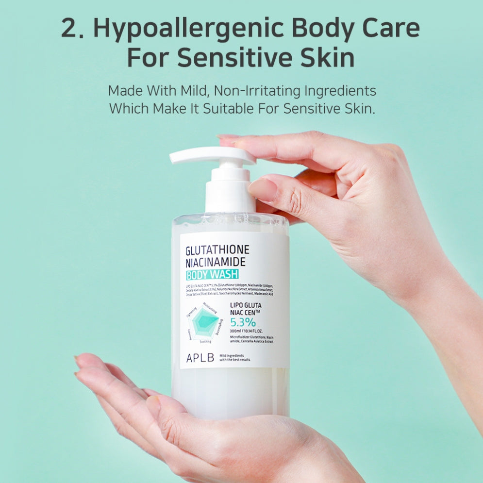 Glutathione Niacinamide Body Wash APLB