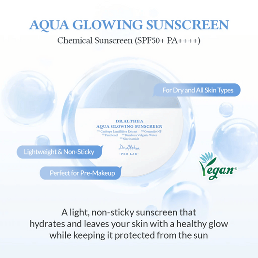 Aqua Glowing Sunscreen Dr. Althea 45ml
