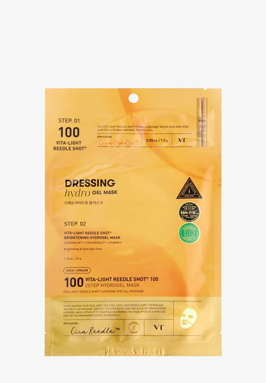 Vita-Light Reedle Shot 100 2-Step Hydrogel Mask VT Cosmetics