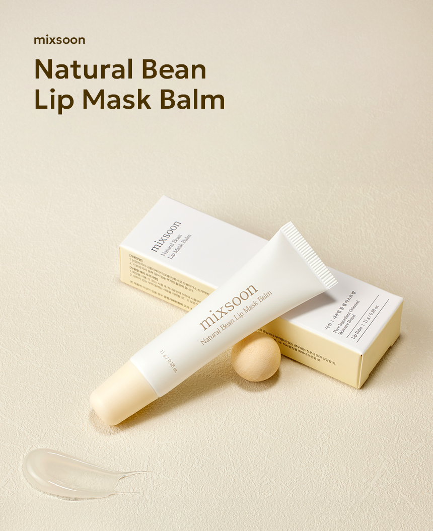 Natural Bean Lip Mask Balm Mixsoon