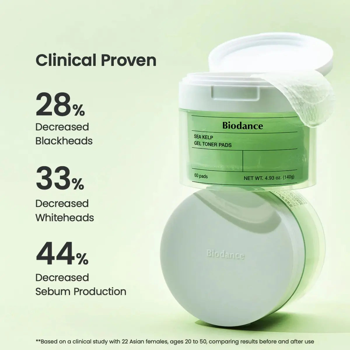 Sea Kelp Gel Toner Pads Biodance
