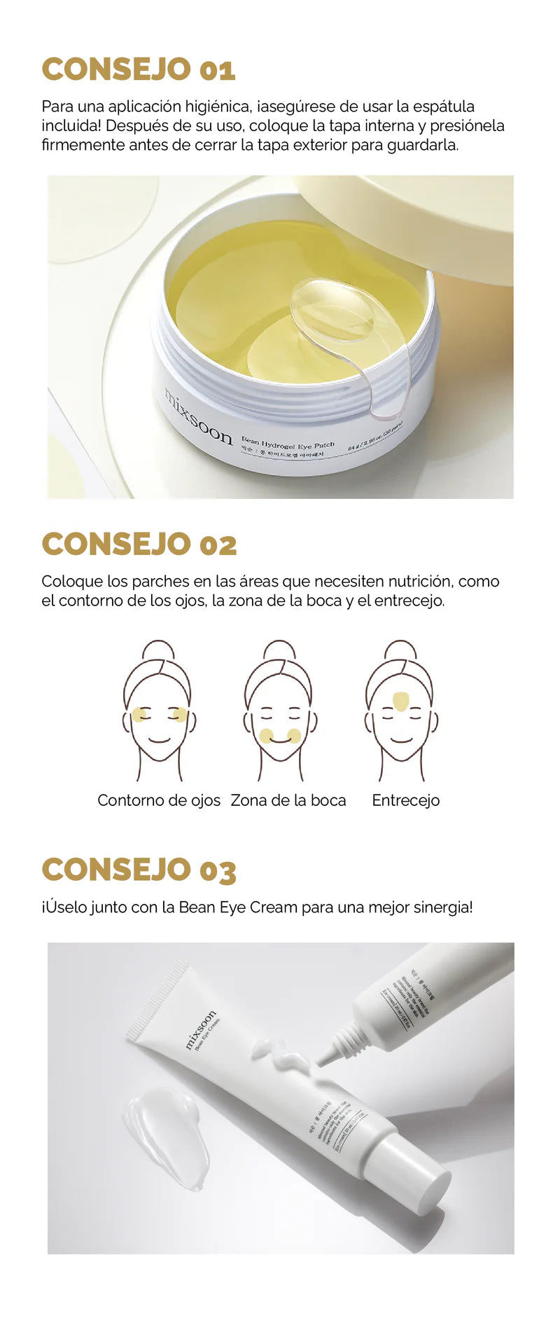 Bean Hydrogel Eye Patch Mixsoon
