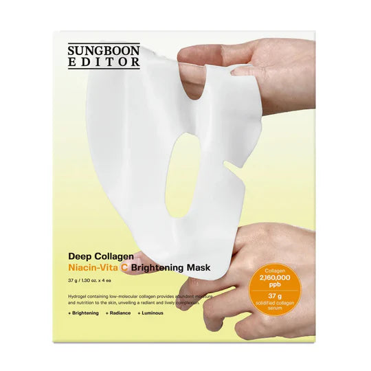 Deep Collagen Niacin-Vita C Brightening Mask Sungboon Editor