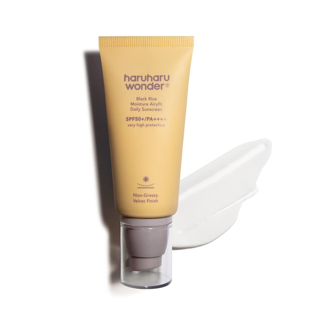 Black Rice Moisture Airyfit Daily Sunscreen Haruharu Wonder