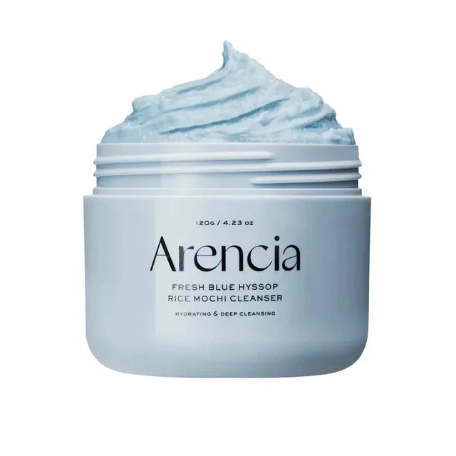Fresh Blue Hyssop Rice Mochi Cleanser Arencia