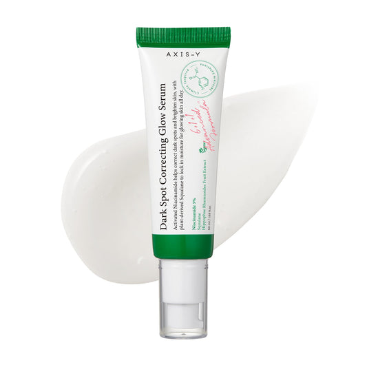 DARK SPOT CORRECTING GLOW SERUM.