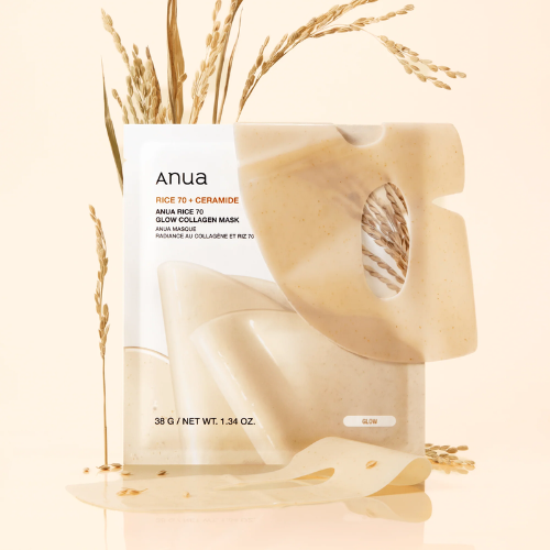 Rice 70 Glow Collagen Mask Anua