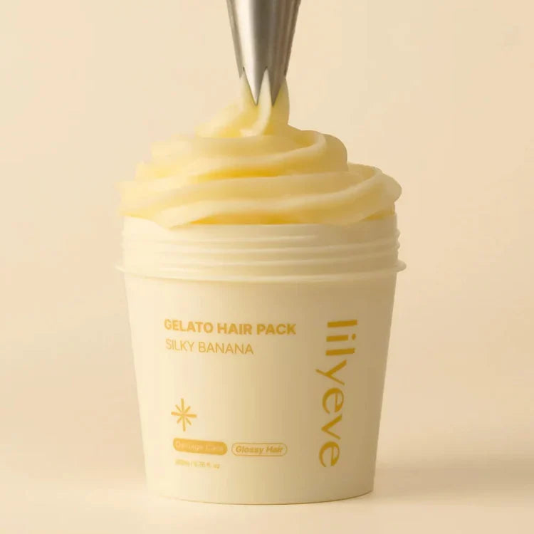 Gelato Hair Pack Silky Banana Lilyeve
