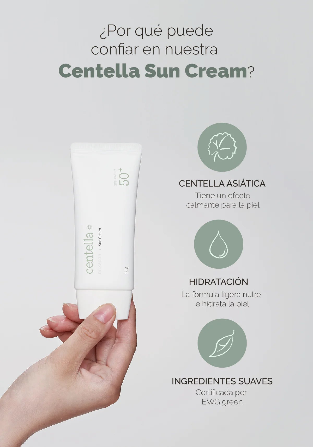 Centella Sun Cream Mixsoon