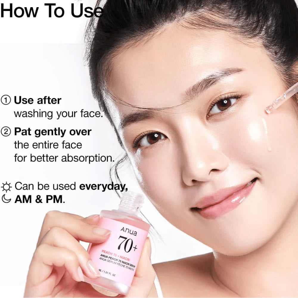 Peach 70+ Niacin Serum Anua