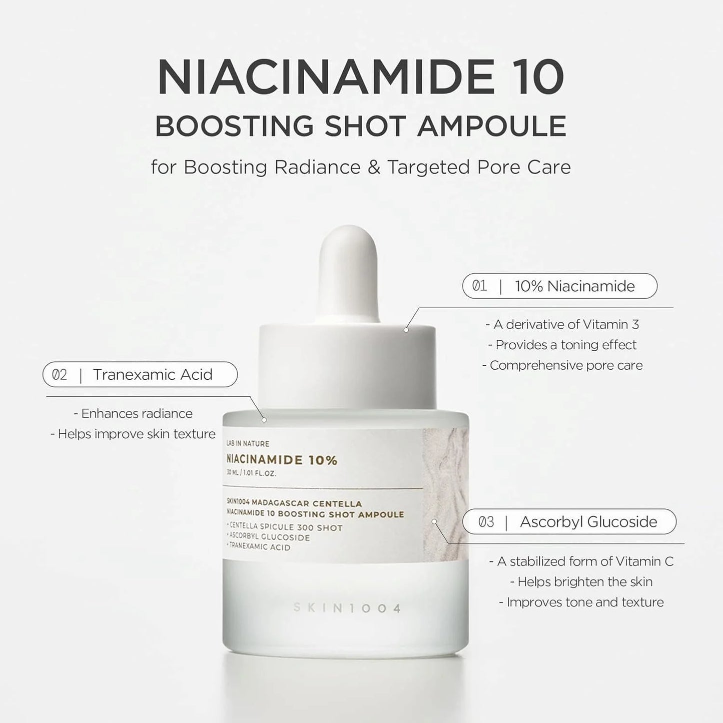 Niacinamide 10 Boosting Shot Ampoule Skin1004