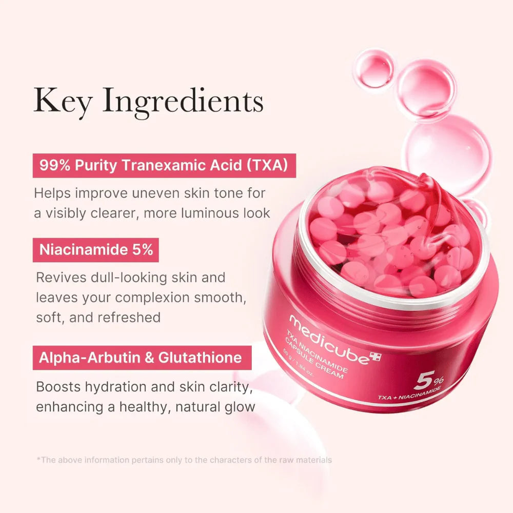 TXA Niacinamide Capsule Cream Medicube