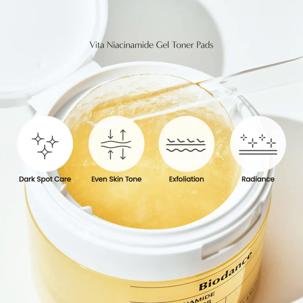 Vita Niacinamide Gel Toner Pads Biodance