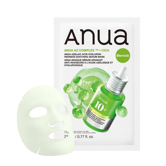 Azelaic Acid Hyaluron Redness Soothing Serum Mask Anua