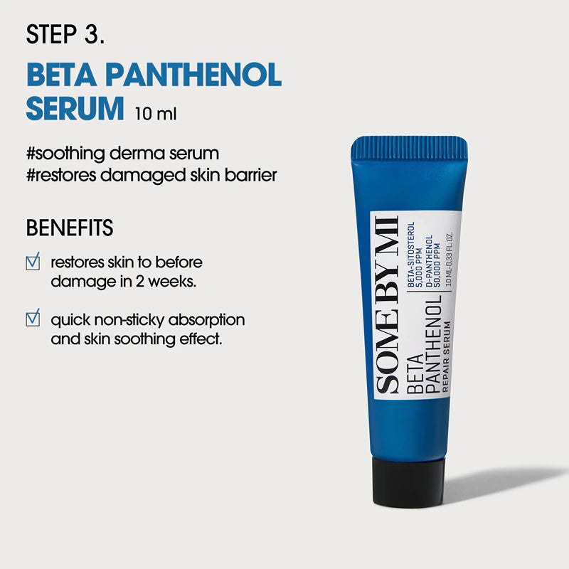 Beta Panthenol Repair Starter Kit Some By Mi