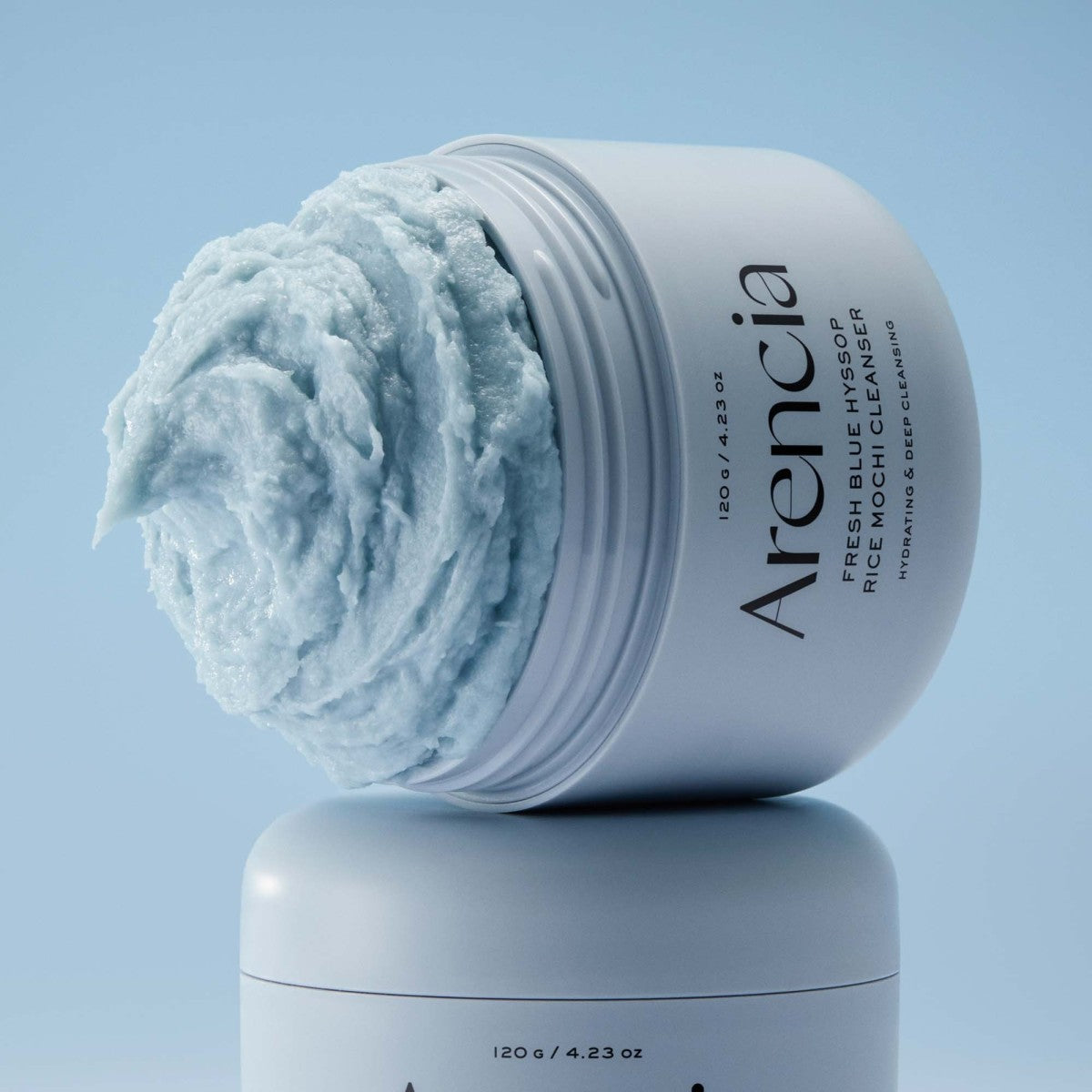 Fresh Blue Hyssop Rice Mochi Cleanser Arencia