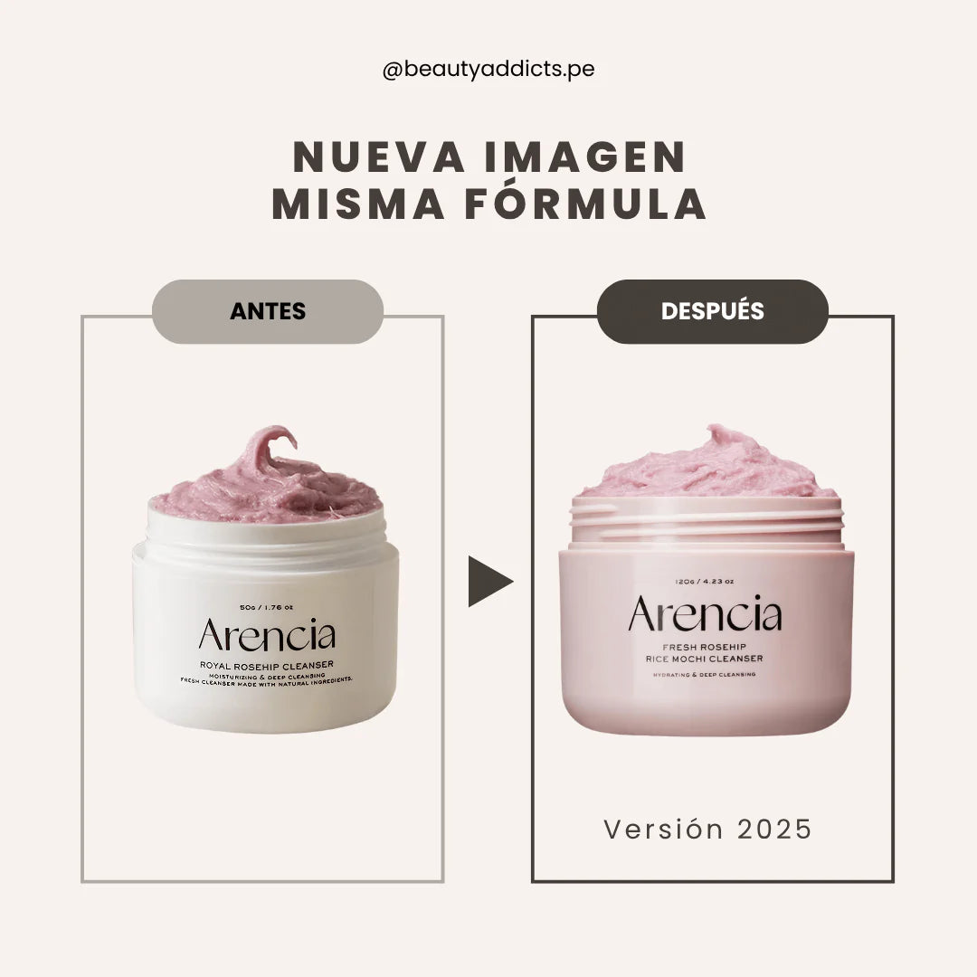 Fresh Rosehip Rice Mochi Cleanser Arencia