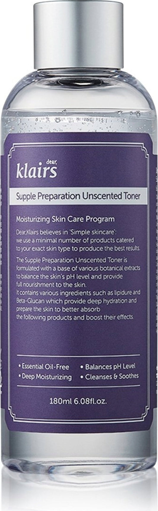 Supple Preparation Unscented Toner