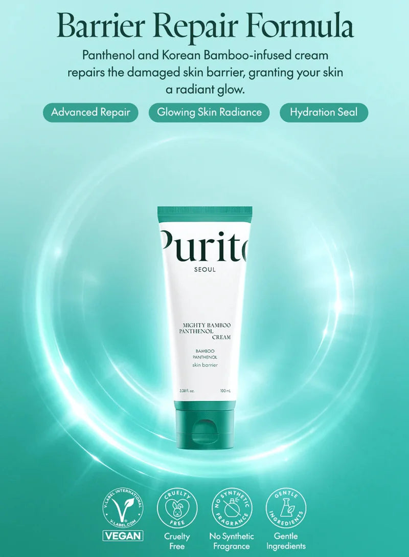 Mighty Bamboo Panthenol Cream Purito