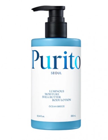 Luminous Moisture Shea Butter Body Lotion Ocean Breeze Purito Seoul