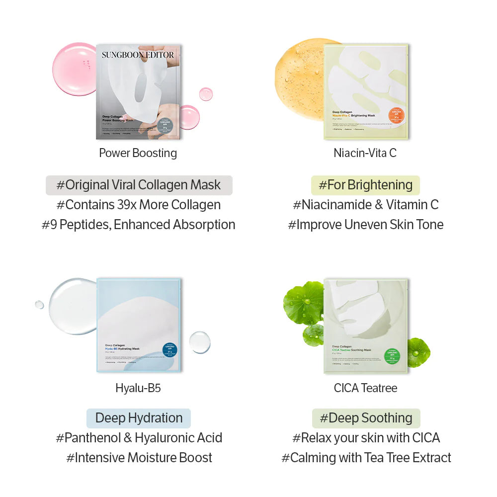 Deep Collagen Power Boosting Mask Sungboon Editor