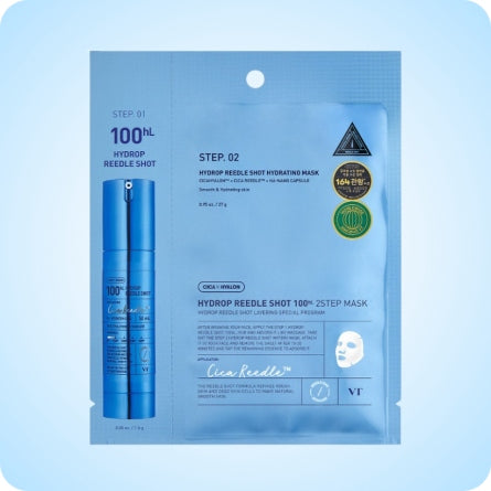 Hydrop Reedle Shot Hydrating 100hL 2 Step Mask VT Cosmetics